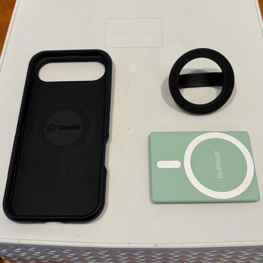 Casely iPhone 17 Air MagSafe Phone Case, Grip, Ring - Picture 2 of 13
